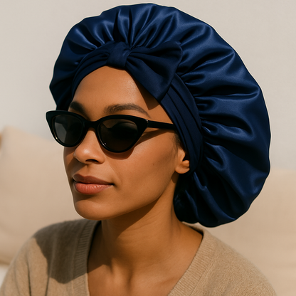 NoSlip Silk Sleep Bonnet
